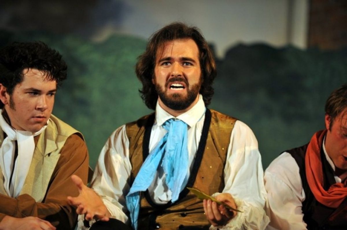 Joseph Robinson and the men at 